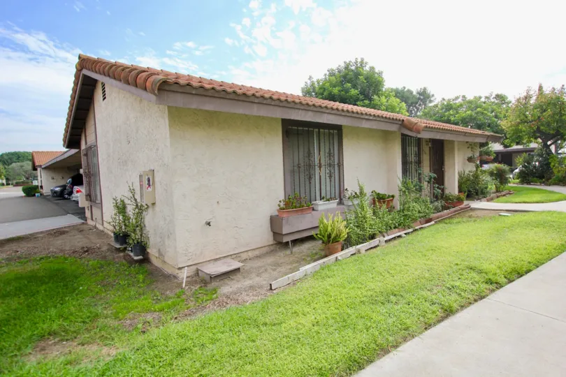Sunny day at a home in the Bonita Grande Community of Spring Valley CA.