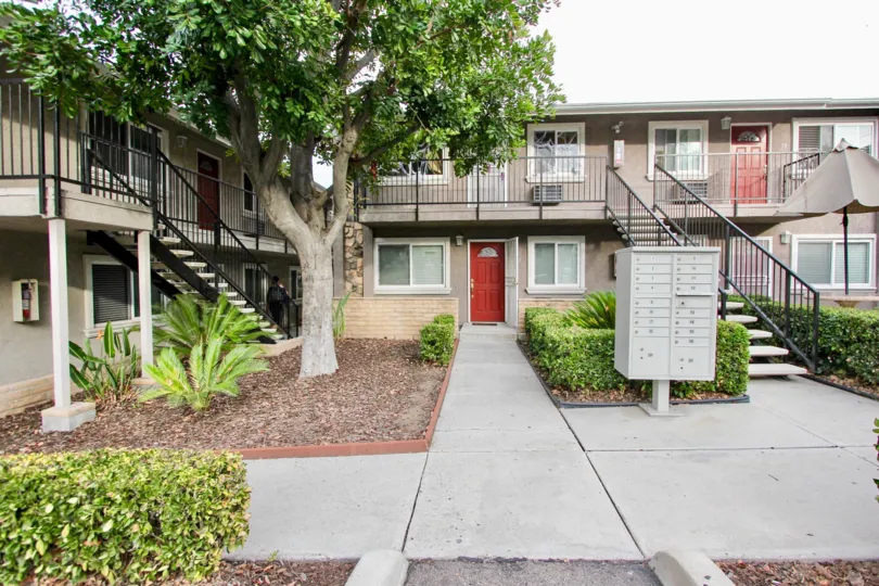 A series of two-storey housing units in Buena Vista Condominiums neighborhood.