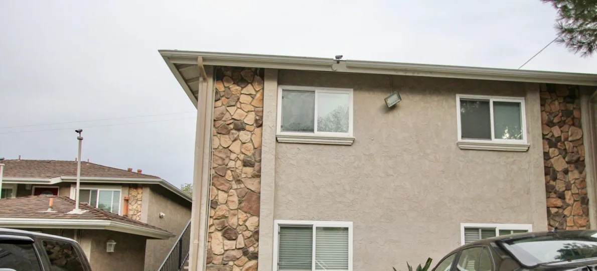 Bricks lining a home at the Buena Vista Condominiums.