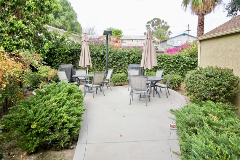 Canyon VIllas in Spring Valley, CA, with a nice outdoor seating area