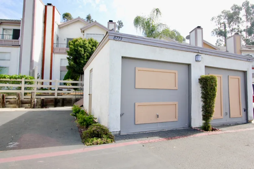 Spring Canyon ,Spring Valley ,California, bush,white building