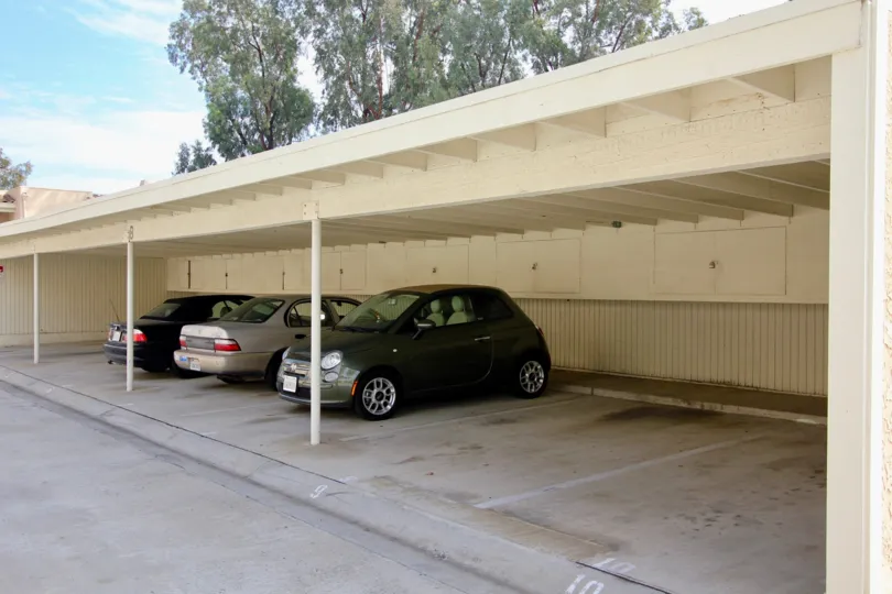 Sweetwater Views in Spring Valley California offer covered parking spaces for those southern California sunny days