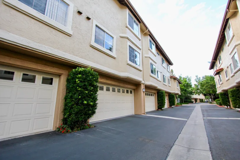Drive right in to your garage with groceries and kids at your home in Madrid.
