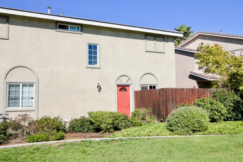 Large house with backyard in California Vistas community in Vista, California