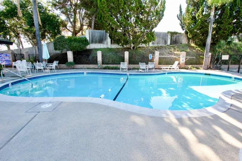 Great pool and terrific landscaping to enjoy at Nob Hill in Vista, CA
