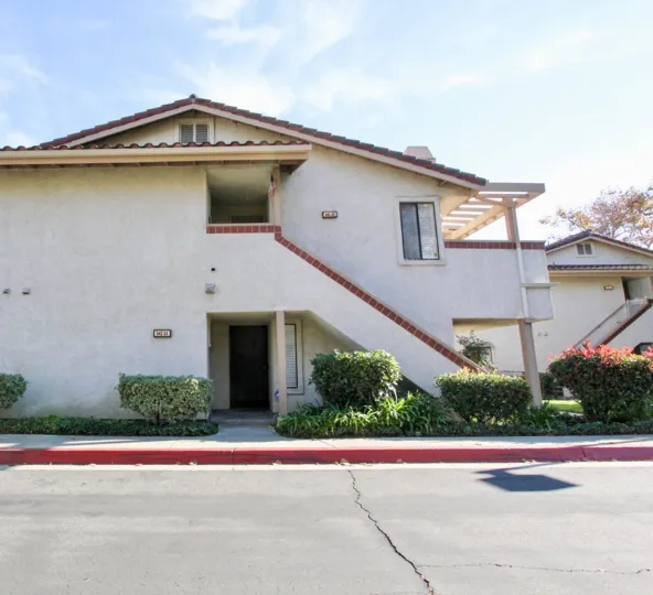 Two level living right at the street in Shadowridge Glen in Vista, CA
