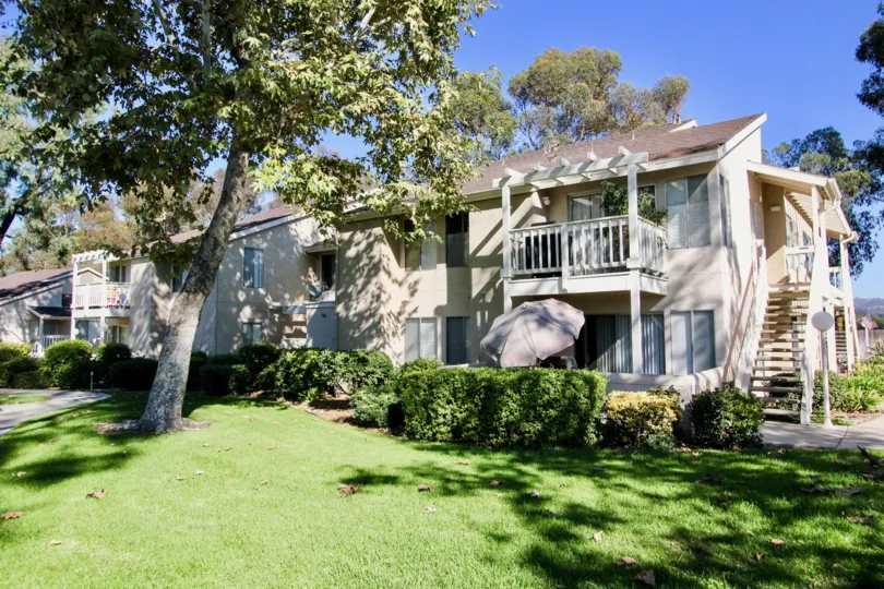 Two story townehomes at The Park in Vista California