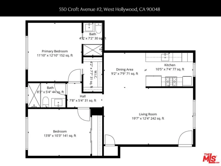550 N Croft Avenue #2 photo 27