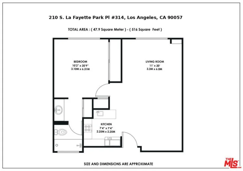 210 S La Fayette Park Place #314 photo 16