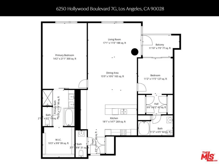 6250 Hollywood Boulevard #7G photo 28