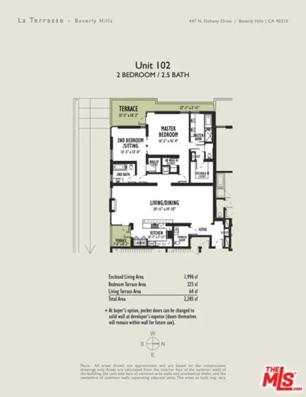 447 N Doheny Drive #102 photo 39