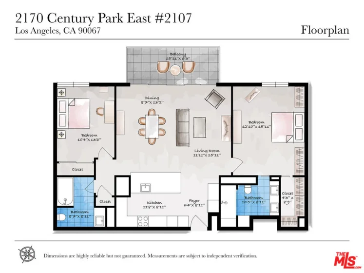 2170 Century Parkway #2107 photo 17