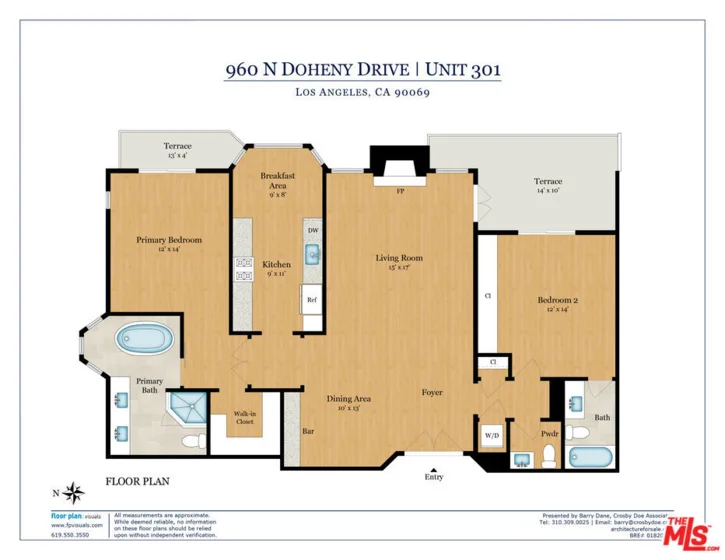 960 N Doheny Drive #301 photo 43
