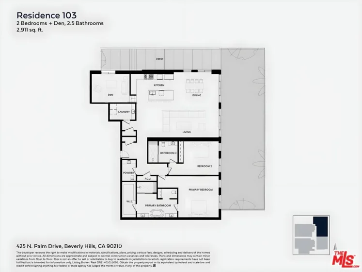 425 N Palm Drive #103 photo 33