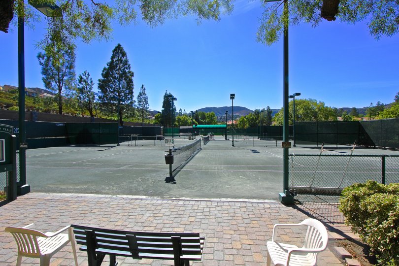 The unmatched courtyard of Fairway Estates at Bear Creek, murrieta, California