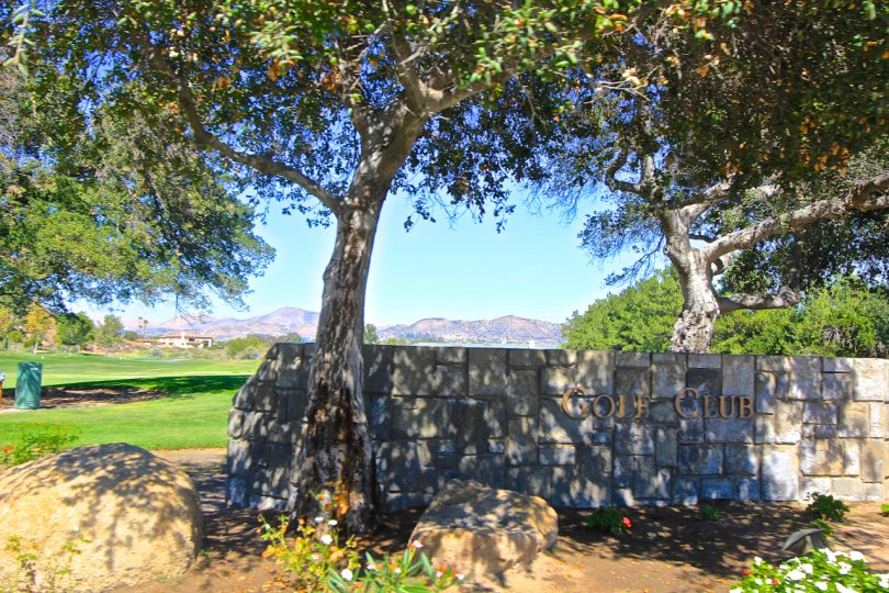 A beautiful day outside of the Murrieta Gold Club.
