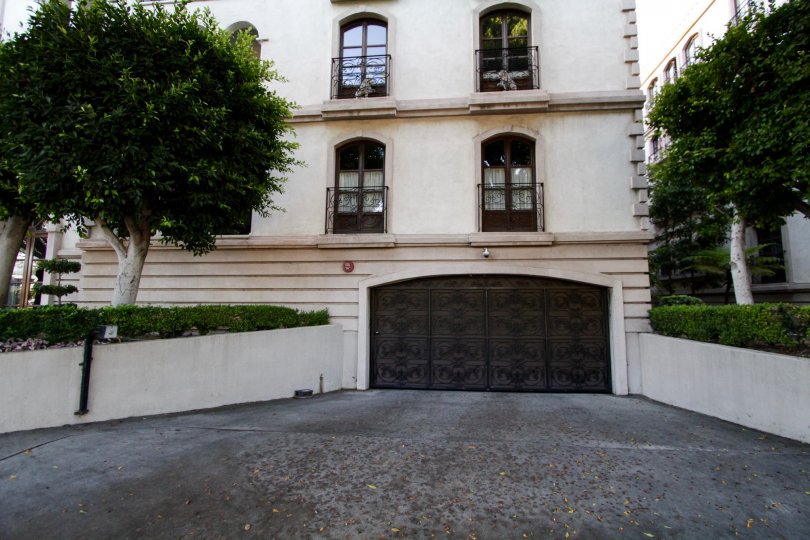The parking at Le Faubourg St Germain