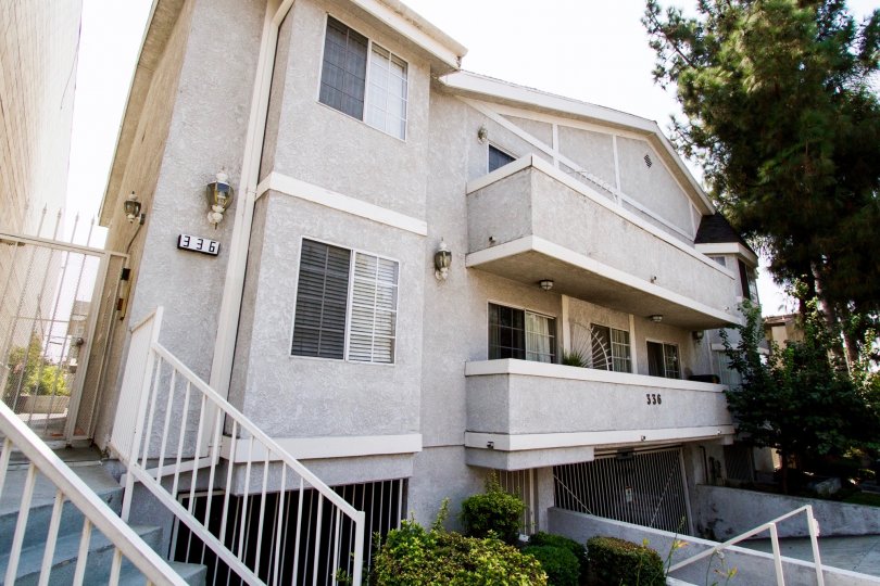 The windows in the Delux Verdugo Condominiums