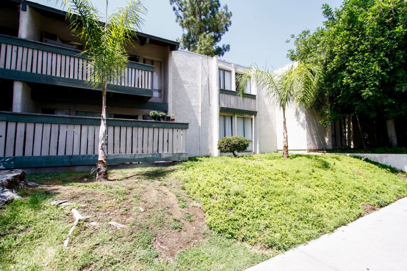 The balconies at Village Park