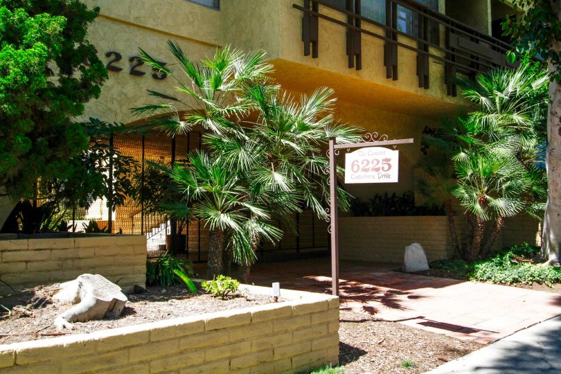 The sign showcasing Camelot in Culver City