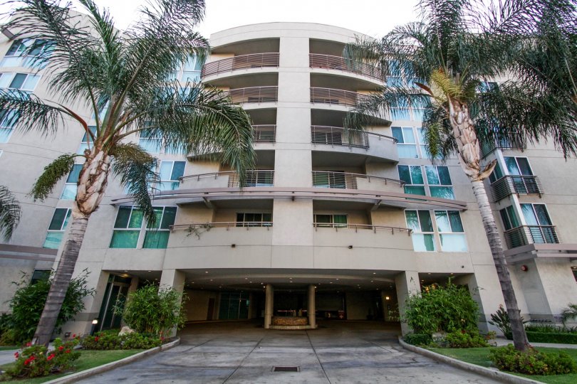 The balconies at Teramachi Homes