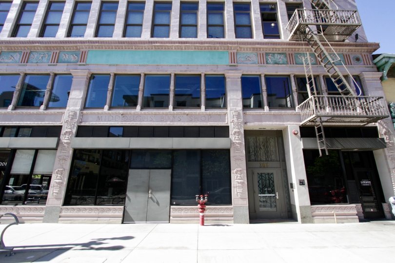 Insurance Exchange Lofts is an art deco inspired building