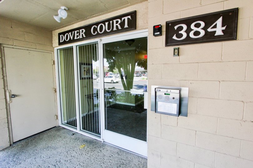The entrance into Dover Court