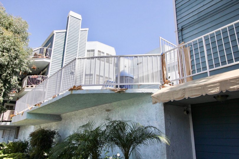 The patio at the top of Mystic Cove