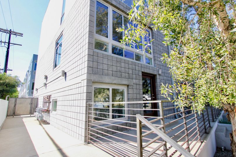 Side angle of the Mar Vista complex known as R1 Living