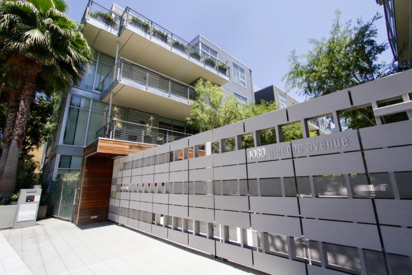 The security gated entrance of Gallery Lofts MDR