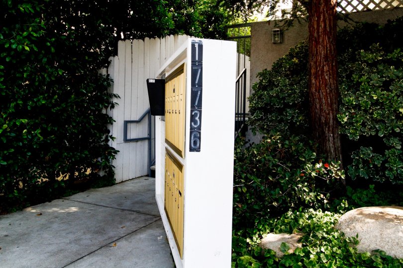 The mail location for residents in the Superior Villas