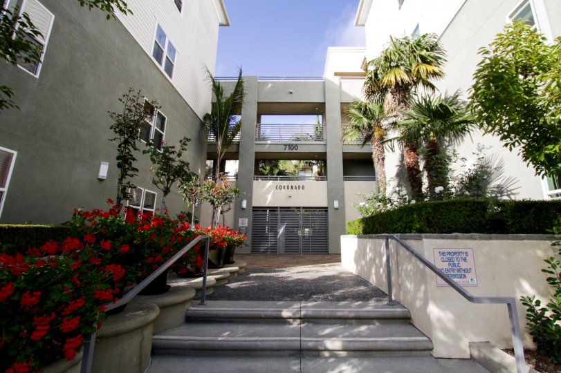 The entrance into Coronado Playa Vista