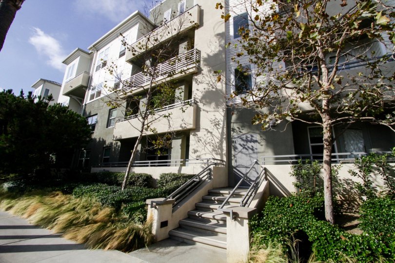 The architecture of the Coronado Playa Vista building