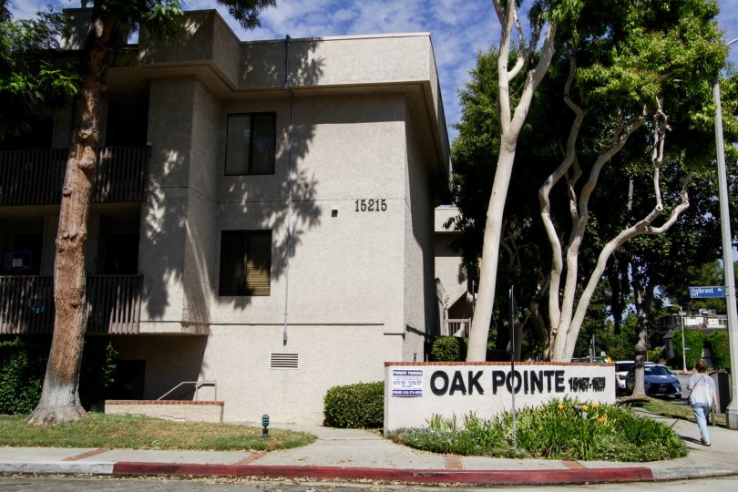 The address on the Oak Pointe building