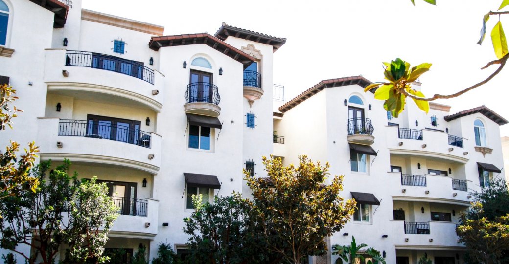 The tall windows seen in Studio Villas West
