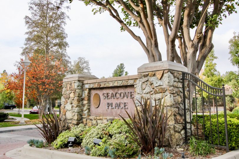 Excellent trees and garden with maingate in Seacove Place of Aliso Viejo