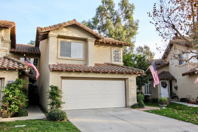 A red brick roof house in Tierra Linda in Rancho Santa Margarita, CA