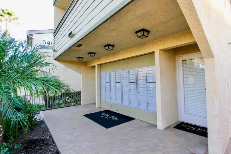 Balboa Ridge community Clairemont Mesa California mailboxes