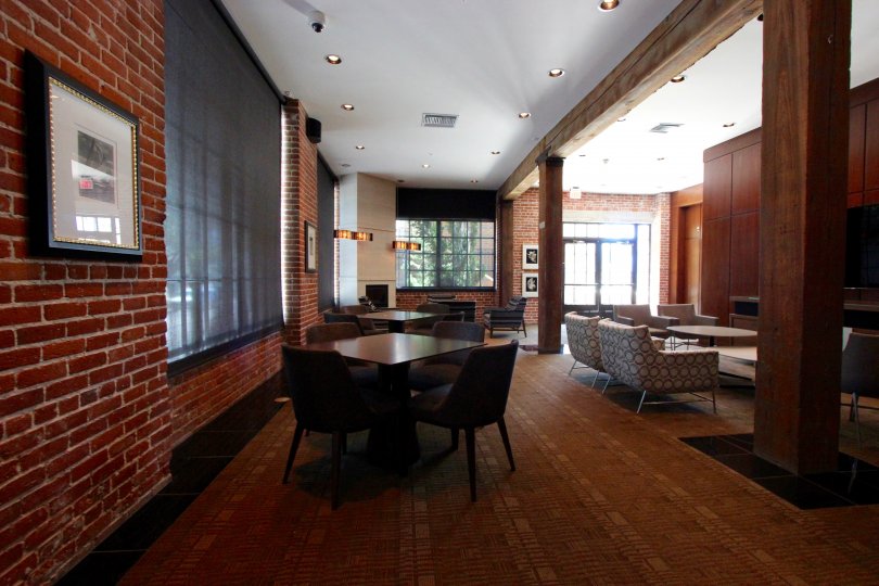 The eatery in the lobby of Cityfront Terrace in Downtown San Diego CA