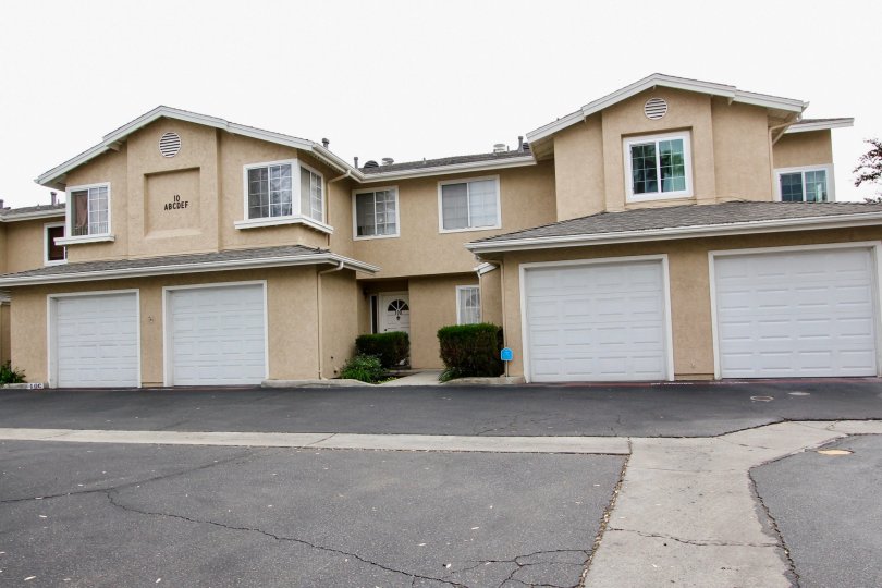 Overcast weather at Dover Place in El Cajon, California