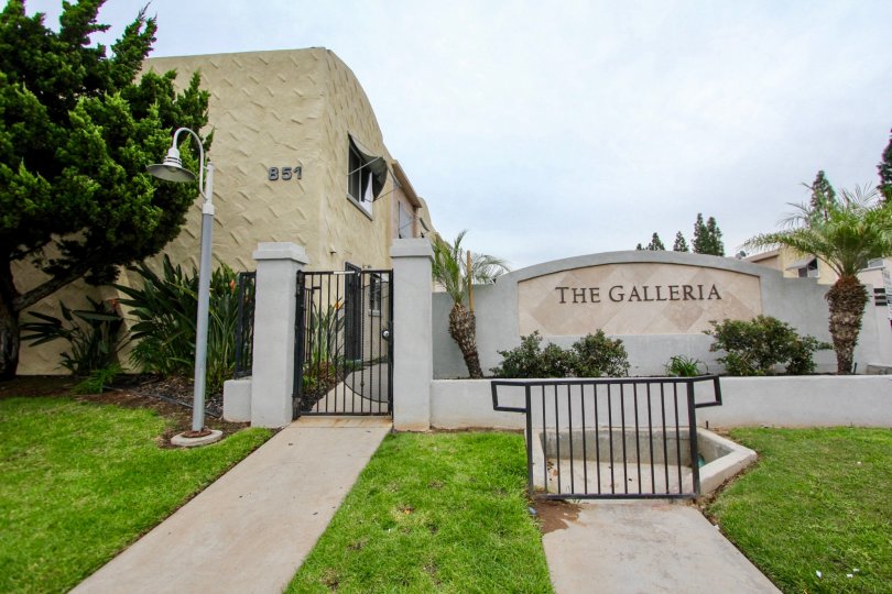 Security gateway at The Galleria in El Cajon California