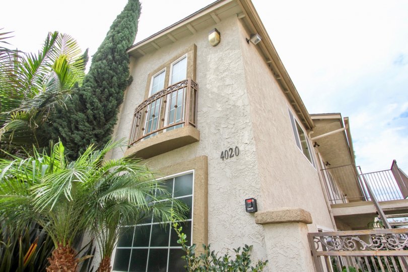 Two story residence at The Garden District in North Park California