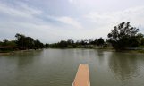 The dock at Lake Village in Temecula California