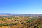 Golden rolling hills of rural West Murrieta neighborhood